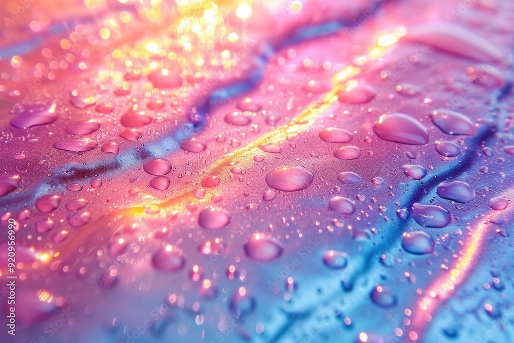 Abstract Blur Holographic Rainbow Foil Iridescent Background: Vibrant, Colorful, and Shimmering De Abstract Blur Holographic Rainbow Foil Iridescent Background: Vibrant, Colorful, and Shimmering De