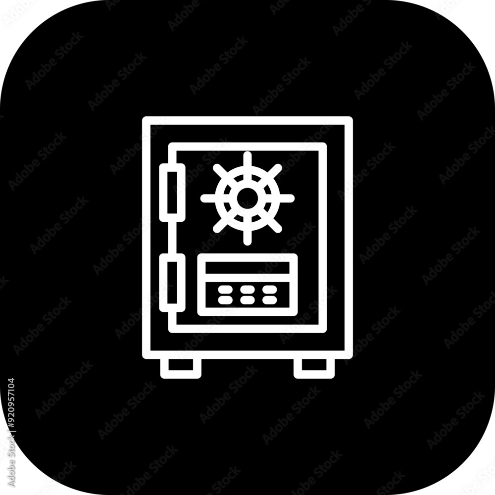Safe Box Icon Design Safe Box Icon Design