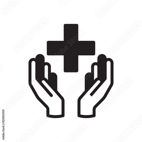 Holding Health Solid Black
