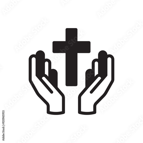 Holding Faith Solid Black