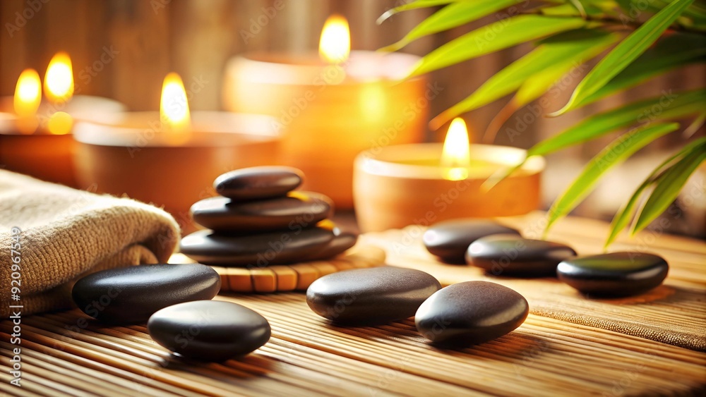 A Visual Journey into the Heart of a Hot Stone Massage AI generated A Visual Journey into the Heart of a Hot Stone Massage AI generated