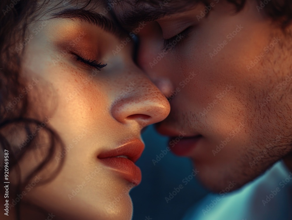 Obraz premium Intimate Couple Moments