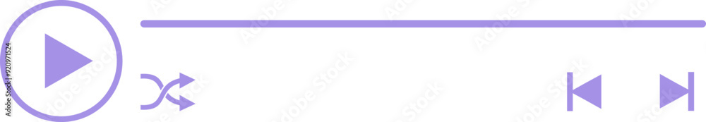 Music Player Interface Set