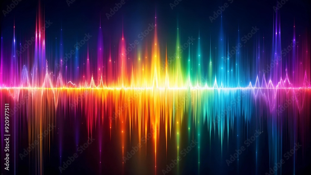 Psychedelic Symphony: A Vibrant Tapestry of Sound Waves Generative AI Psychedelic Symphony: A Vibrant Tapestry of Sound Waves Generative AI