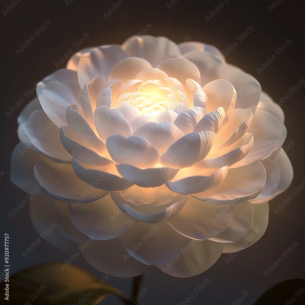 White Lilies On The Dark Water