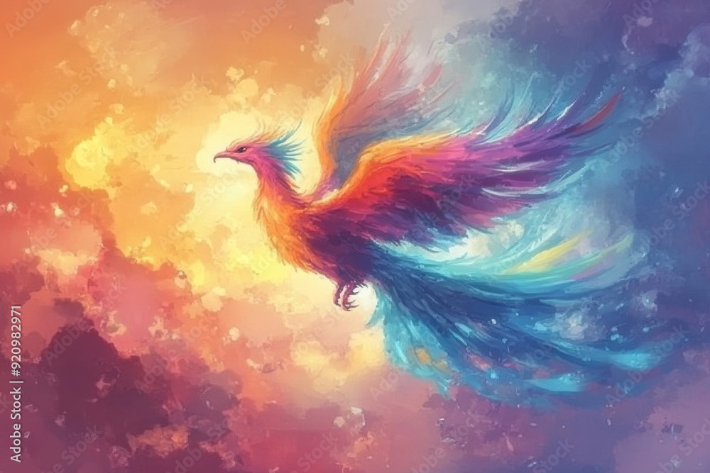 The Phoenix Ascending Through the Clouds The Phoenix Ascending Through the Clouds