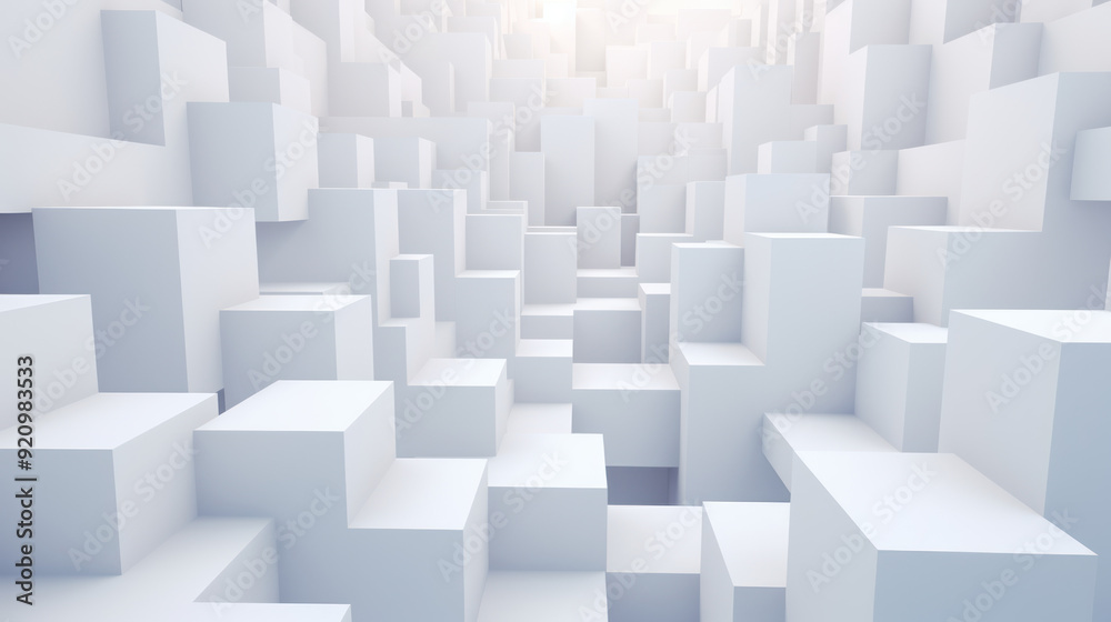 Large number of white cubes arranged in a seemingly random pattern. Cubes Background, Wallpaper. Large number of white cubes arranged in a seemingly random pattern. Cubes Background, Wallpaper.