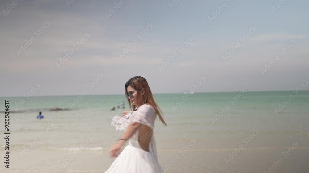 Pretty women on the beach vacation. Travel and lifestyle. Pretty women on the beach vacation. Travel and lifestyle.