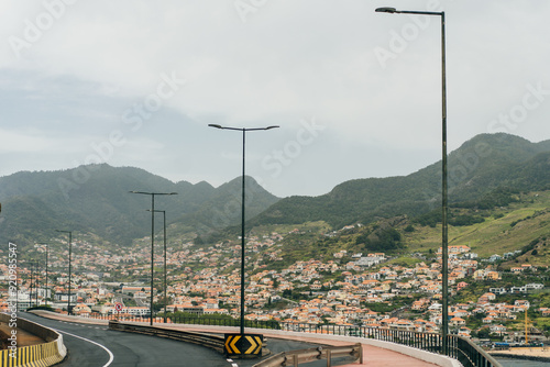 Machico is a old and charming town in the east of Madeira Island, Portugal. photo