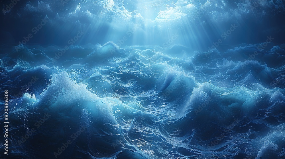 Ethereal blue ice cave with glowing light, a magical and serene winter wonderland. Ethereal blue ice cave with glowing light, a magical and serene winter wonderland.