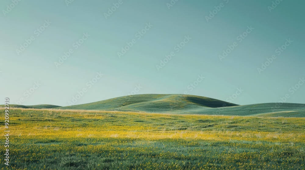Fototapeta premium Rolling Hills Landscape