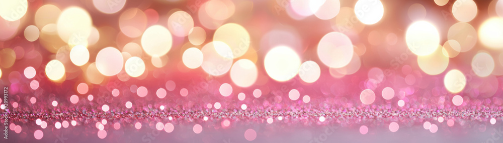 Beautiful blurred festive background with sparkling pink and gold bokeh lights, perfect for celebrations, holidays, and special occasions. Beautiful blurred festive background with sparkling pink and gold bokeh lights, perfect for celebrations, holidays, and special occasions.