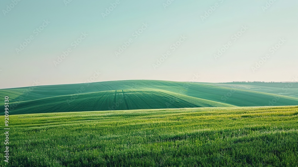 Obraz premium Rolling Green Hills