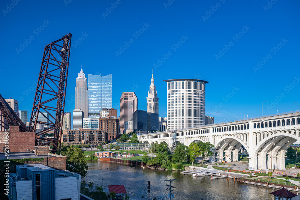 Fototapeta premium cleveland, ohio