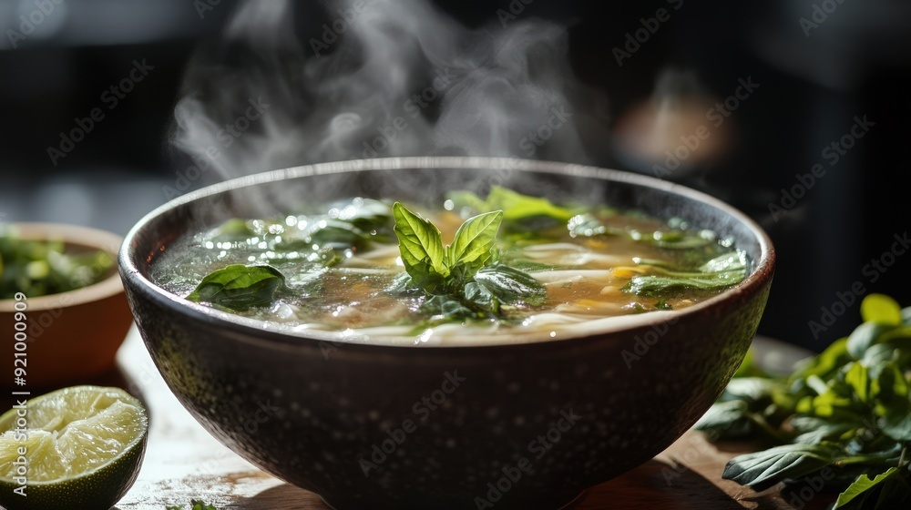 Steaming Bowl of Pho Steaming Bowl of Pho