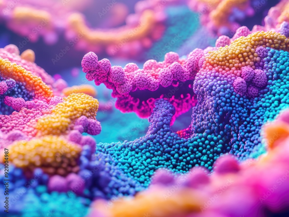 Fototapeta premium Vibrant Coral Reef Underwater