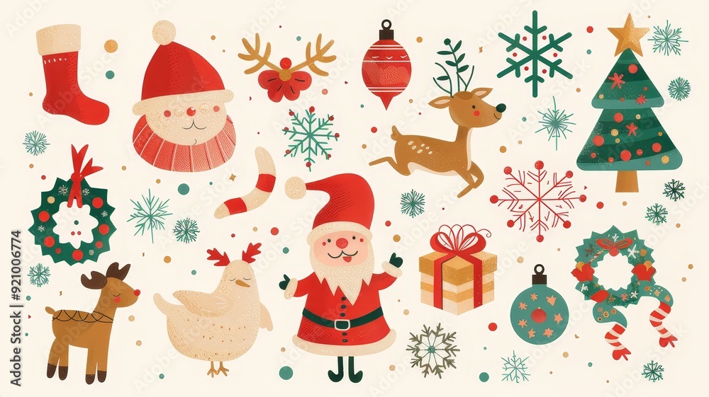 Festive Christmas Clipart Collection