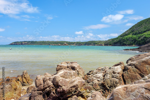 夏の長崎県対馬の三宇田浜の風景 photo