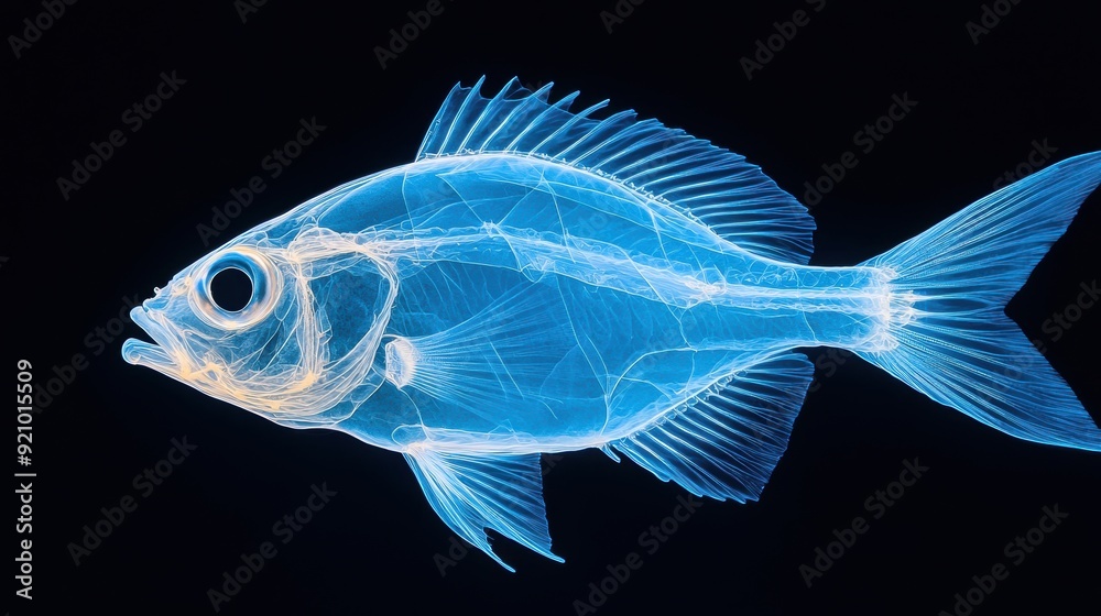 Detailed Study of Fish Anatomy: Gills and Fins Underwater Adaptation with Copyspace for Text, High Detail 8K Resolution Detailed Study of Fish Anatomy: Gills and Fins Underwater Adaptation with Copyspace for Text, High Detail 8K Resolution