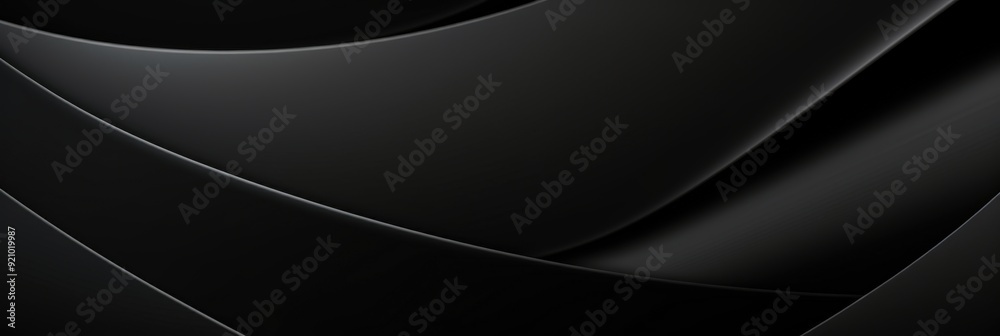 Abstract Black Curved Lines Background Abstract Black Curved Lines Background