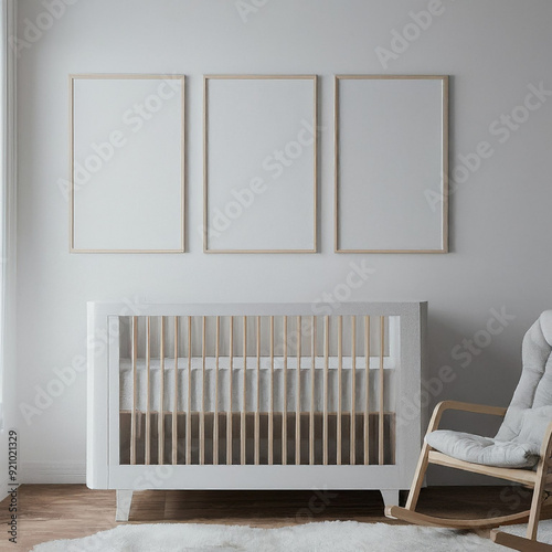 Beautiful interior of nursery