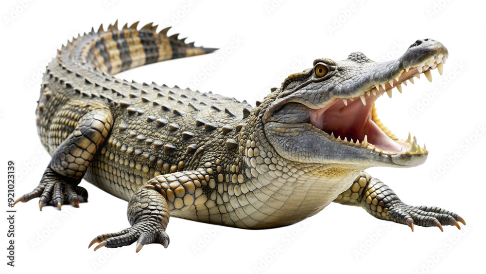 crocodile--full-body-white-background crocodile--full-body-white-background