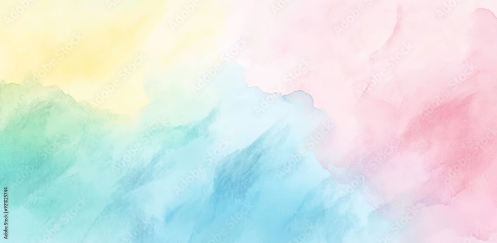 Background with canvas texture and watercolor blots. Background with canvas texture and watercolor blots.