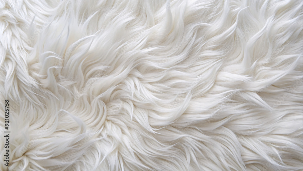White fluffy fur fabric wool texture background White fluffy fur fabric wool texture background