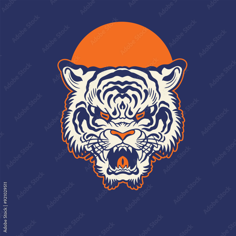 tiger head vector, tiger icon
tiger head vector, tiger icon