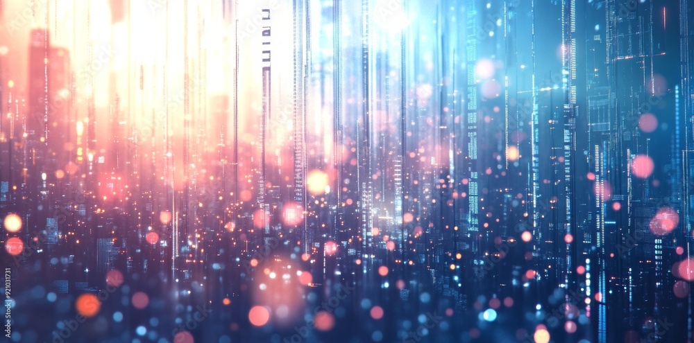 The abstract representation of a finance and investment concept in a digital format with glowing graphs and charts illustrating market trends. The abstract representation of a finance and investment concept in a digital format with glowing graphs and charts illustrating market trends.