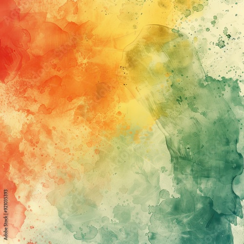 Watercolor Colorful background