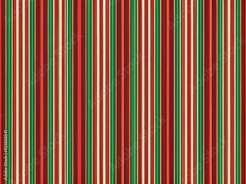 A colorful, retro striped background with vertical lines in green, yellow, orange, photo