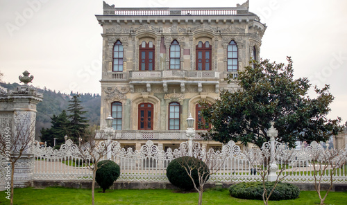 Littlewater Pavilion, Kucuksu Kasri neo baroque style summer pavillion of Ottoman Empire in Istanbul. photo