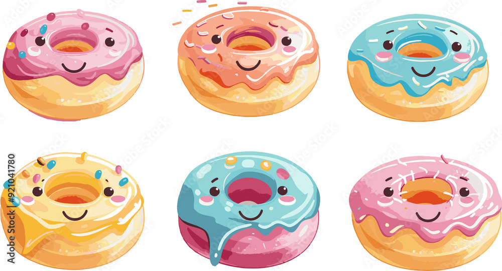 set of donuts set of donuts