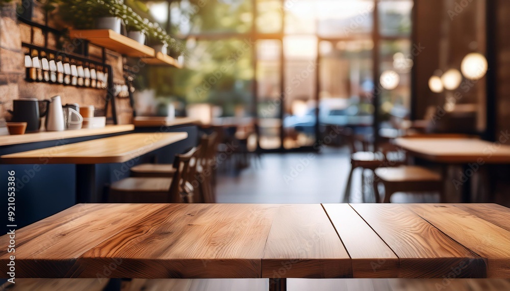 Cafe Table with Open Space- A cozy cafe scene with a table that has ample open space, perfect for adding text or displaying products like coffee cups, notebooks, or gadgets Cafe Table with Open Space- A cozy cafe scene with a table that has ample open space, perfect for adding text or displaying products like coffee cups, notebooks, or gadgets