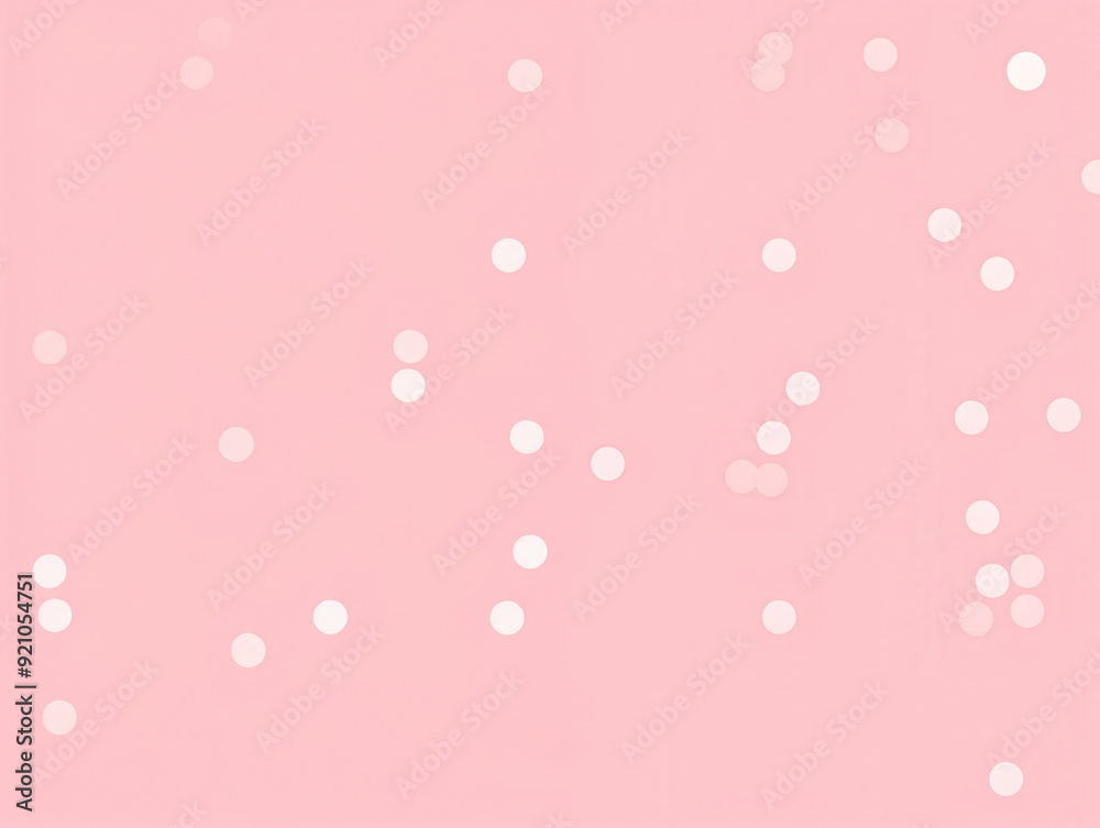 A soft pink background with delicate white bokeh lights, perfect for creating a dreamy and whimsical atmosphere. A soft pink background with delicate white bokeh lights, perfect for creating a dreamy and whimsical atmosphere.