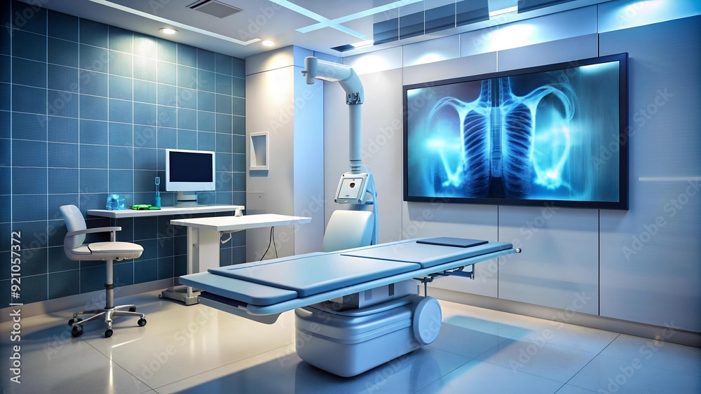 The Examination Room: A Symphony of Medical Technology AI generated The Examination Room: A Symphony of Medical Technology AI generated