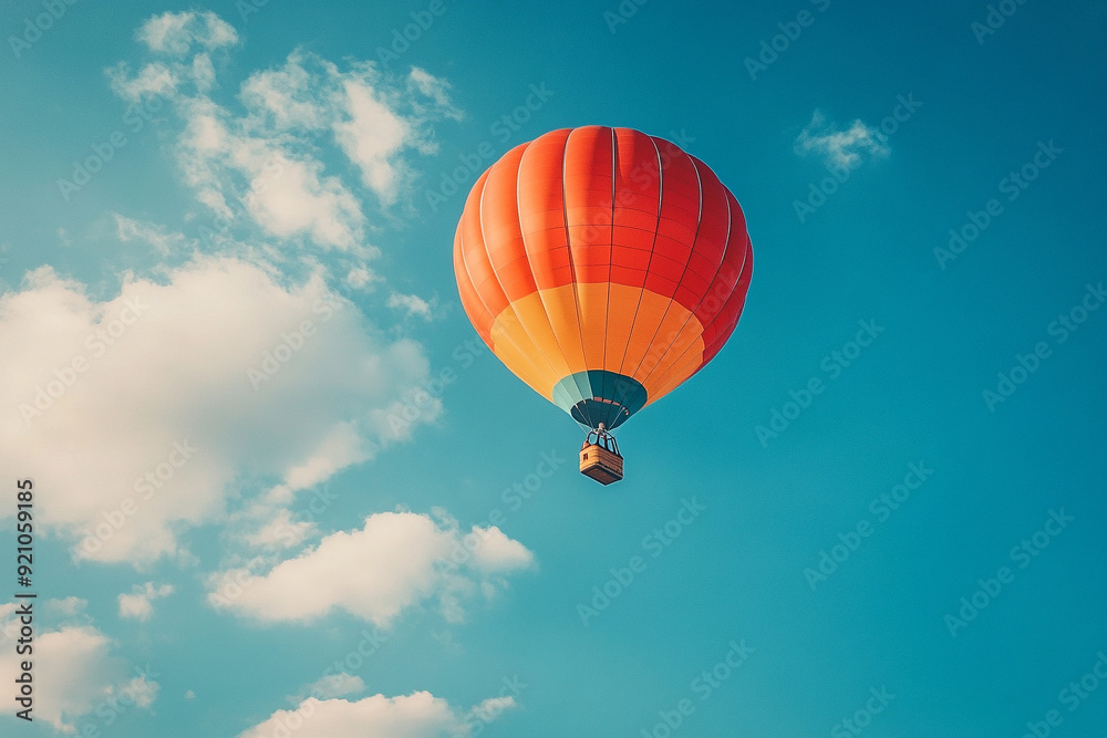 hot air balloon in the sky hot air balloon in the sky