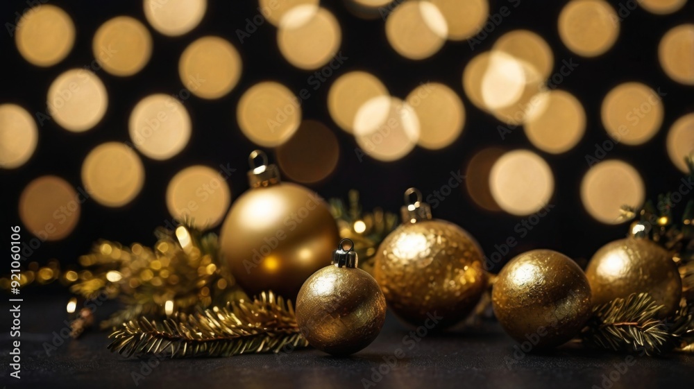 Christmas tree toy in the form of a house on a branch. Christmas mood background. Vacation atmosphere. Comfort hyuge concept cozy. Family budget Mortgage buying real estate