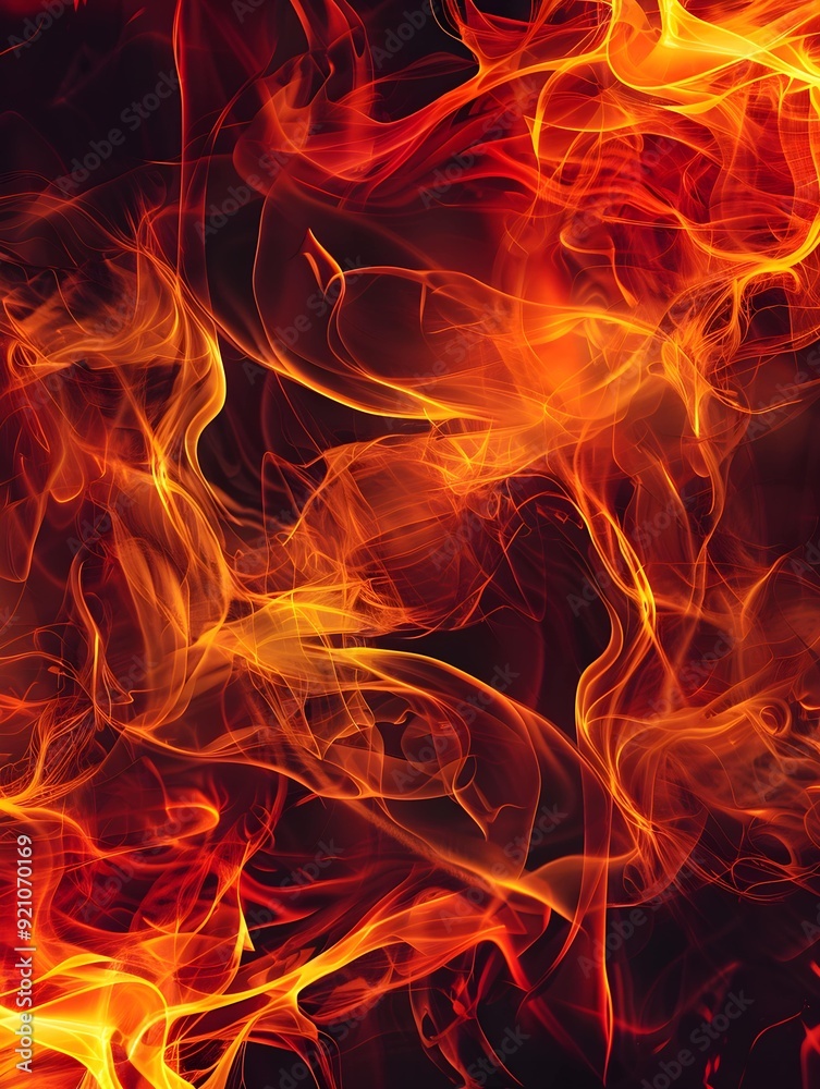 Fototapeta premium abstract fire background
