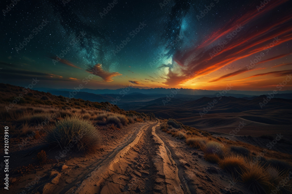 Cosmic view. Cosmic view.