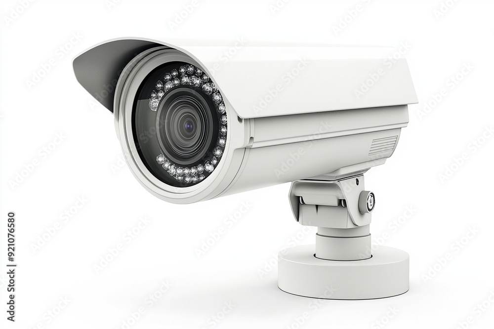 cctv camera on the white background cctv camera on the white background