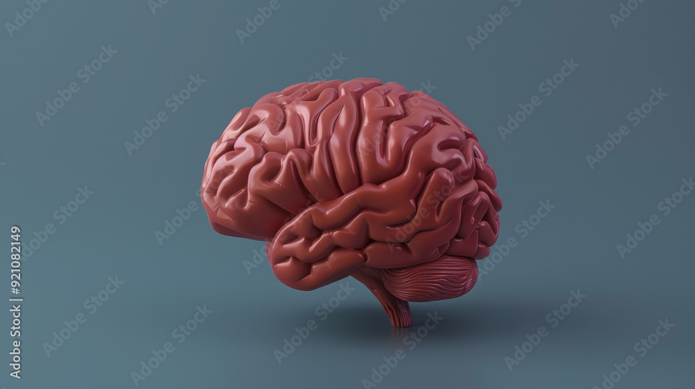 3d rendered illustration of a brain 3d rendered illustration of a brain