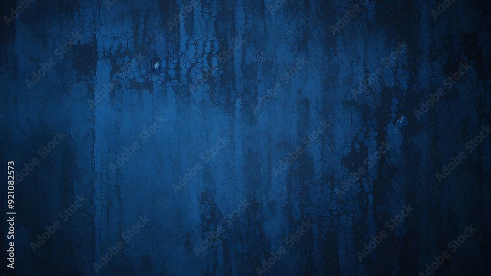 Fototapeta premium Abstract dark blue grunge concrete wall texture background, grunge, dark blue, abstract, vintage, texture, seamless, concrete