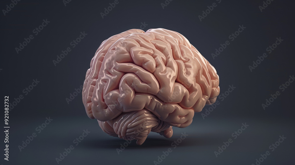 3d rendered illustration of a brain 3d rendered illustration of a brain