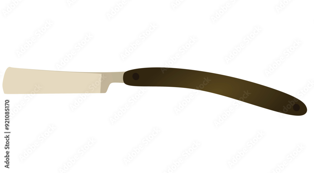 Shaving barber razor. vector illustration Shaving barber razor. vector illustration