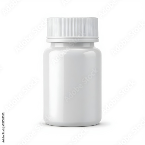 supplement pills bottle mockup