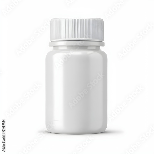 supplement pills bottle mockup