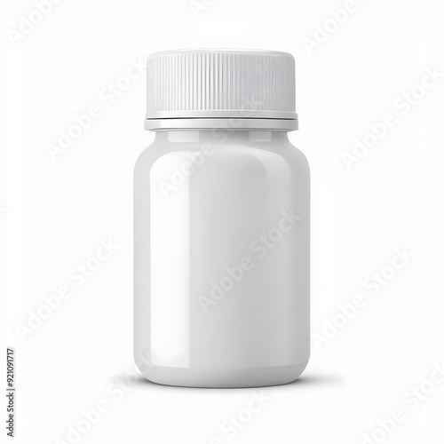 supplement pills bottle mockup