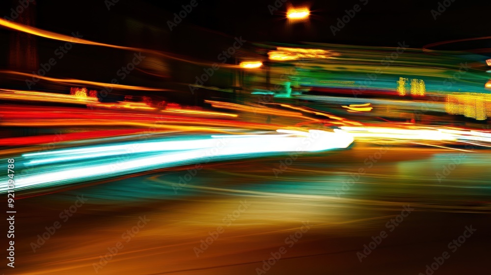Abstract City Lights Abstract City Lights
